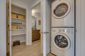 Front load washers & dryers included